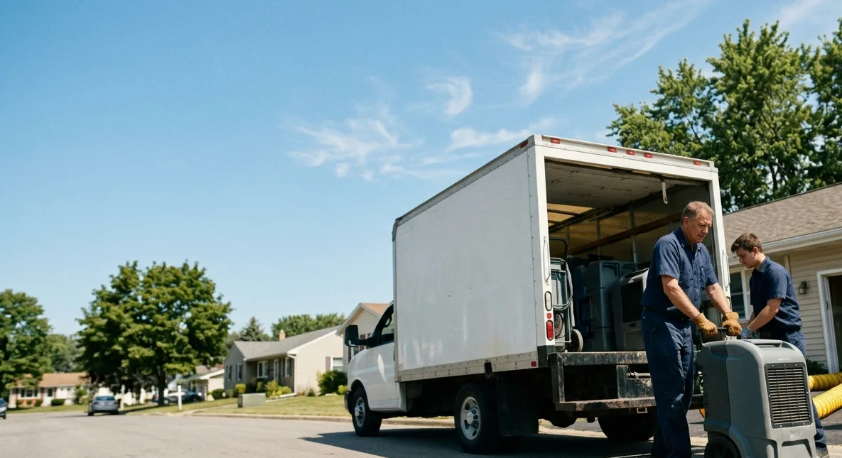 Water Damage Cleanup in Morris, OK near me
